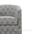 Grey Swivel Arm Chair Living Room Chairs